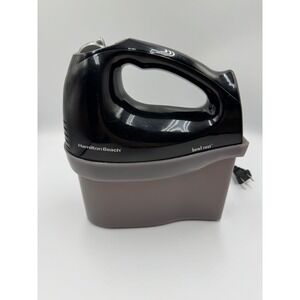 Hamilton Beach Hand Mixer 62683 Bowl Rest Black Plastic 6-Speed